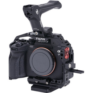 Tilta Basic Kamera Kafes for Sony a7 IV Siyah (Sony a1, a7S III, a7R IV, a7 III, a7R III, a9, ve a9 II) - Thumbnail