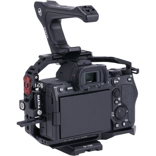Tilta Basic Kamera Kafes for Sony a7 IV Siyah (Sony a1, a7S III, a7R IV, a7 III, a7R III, a9, ve a9 II)