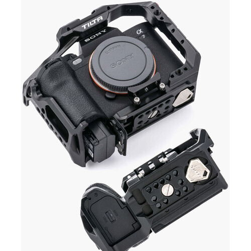 Tilta Basic Kamera Kafes for Sony a7 IV Siyah (Sony a1, a7S III, a7R IV, a7 III, a7R III, a9, ve a9 II)