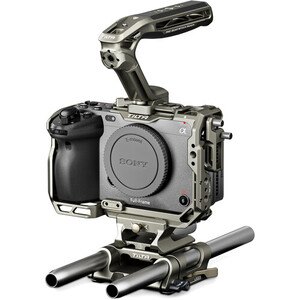 Tilta Basic Kamera Kafes for Sony FX3 & FX30 (Titanium Grey) - Thumbnail