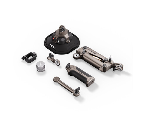 Tilta HDA-T15-C-DB Hydra Alien Mini Ultimate Kiti DJI Action 3/4 DJI Pocket 3 Insta360 X4/X3 ve Khronos Ecosystem'li iPhone ile Uyumlu