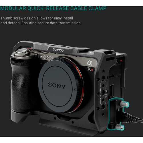 Tilta Lightweight Kamera Kafes for Sony a7C II / a7C R (Siyah)