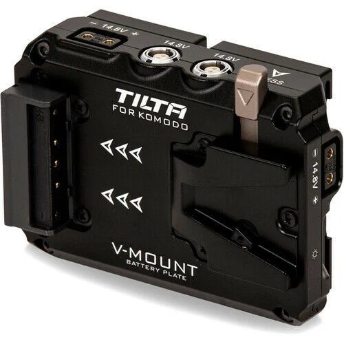 Tilta TA-T08-BPV-B Dual Canon BP to V-Mount Batarya Plakası Adapter (RED Komodo için) - Thumbnail