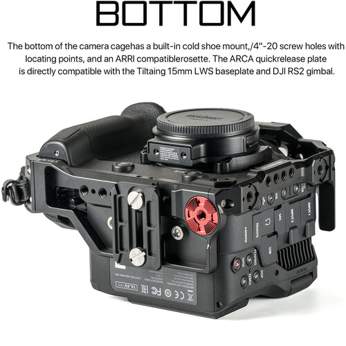 Tilta TA-T12-FCC-B CANON C70 Full Kamera Kafesi