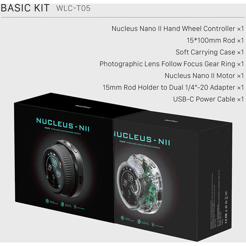 TILTA WLC-T05 Nucleus Nano II Wireless Lens Control System (bataryalı)