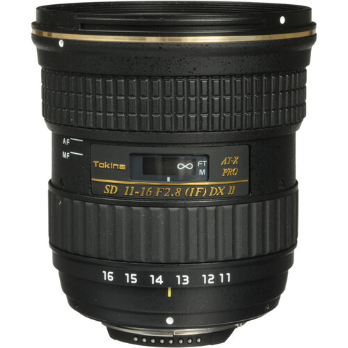 Tokina 11-16mm f/2.8 AT-X Pro DX II Lens (Canon EF)