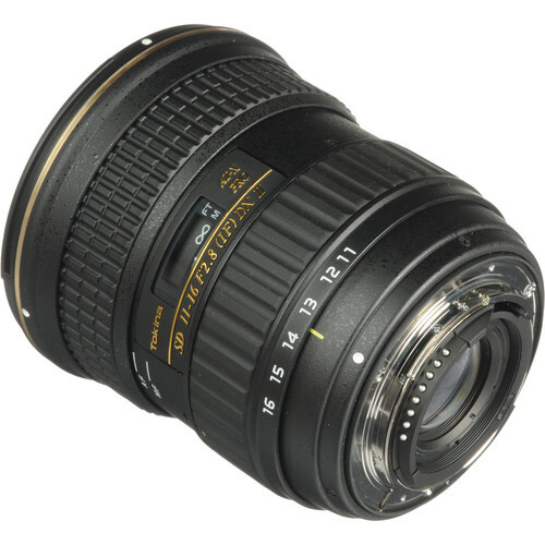Tokina 11-16mm f/2.8 AT-X Pro DX II Lens (Canon EF)