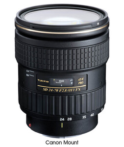 Tokina AT-X 24-70mm f/2.8 Pro FX Lens - Thumbnail