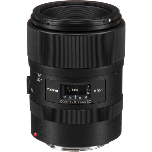 Tokina ATX-i 100mm f/2.8 FF Macro Plus Lens (Canon EF)