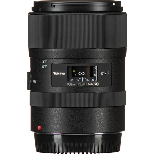 Tokina ATX-i 100mm f/2.8 FF Macro Plus Lens (Nikon F)