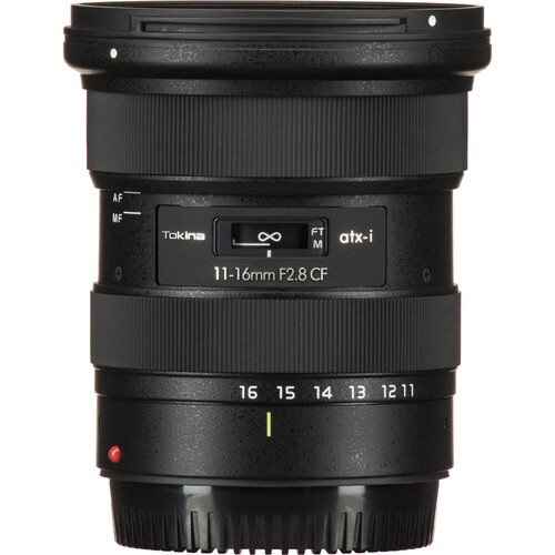 Tokina atx-i 11-16mm f/2.8 CF Lens (Canon EF)