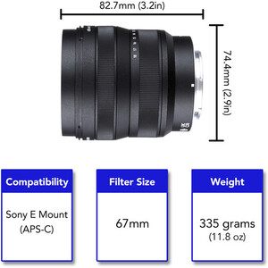 Tokina ATX-M 11-18mm f/2.8 Lens (Sony E) - Thumbnail