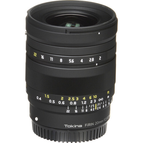 Tokina FíRIN 20mm f/2 FE MF (Sony E)