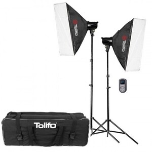 Tolifo EF-60W Led Video Işığı 2'li Kit - Thumbnail