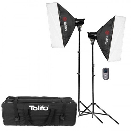 Tolifo EF-60W Led Video Işığı 2'li Kit