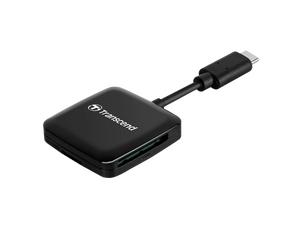 Transcend - Transcend TS-RDC3 SD/MicroSD USB 3.2 Gen 1 Type-C Çoklu Kart Okuyucu