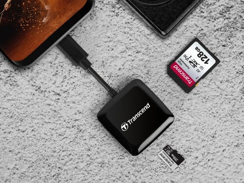 Transcend TS-RDC3 SD/MicroSD USB 3.2 Gen 1 Type-C Çoklu Kart Okuyucu