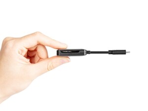 Transcend TS-RDC3 SD/MicroSD USB 3.2 Gen 1 Type-C Çoklu Kart Okuyucu - Thumbnail