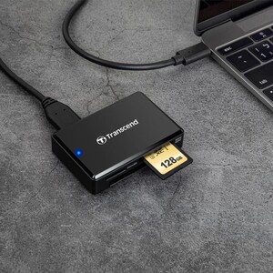 Transcend TS-RDC8K2 CF/SD/SDHC/SDXC/microSD Type-C Çoklu Kart Okuyucu - Thumbnail