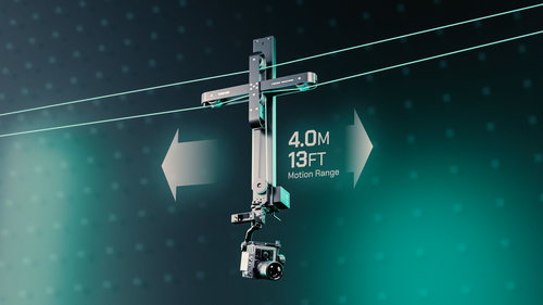 Trexo Hulka Cable Cam Modülü Cinema Slider için Havai Hat Taşıyıcı Kiti
