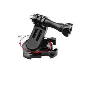 OEM - Tüm Aksiyon Kameralarla Uyumlu 360 Derece Dönen Açılı J-hook Seti Jhook360