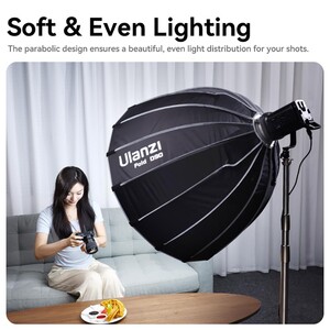 Ulanzi - Ulanzi 90cm Bowens Mount Parabolic Softbox L055 (1)