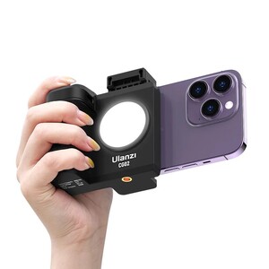 Ulanzi - Ulanzi CG02 CapGrip Telefon Kamera Işıklı Deklanşörlü Grip (1)
