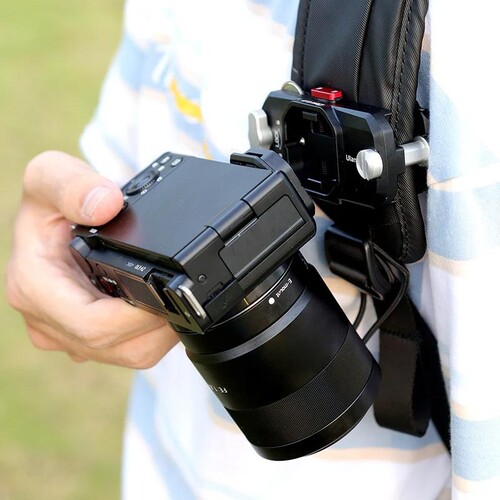 Ulanzi Claw Clip Quick Release Omuz Askısı Çanta Klipsi 2684