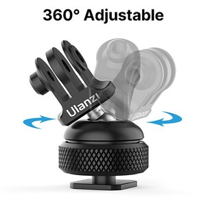 Ulanzi GP-6 Aksiyon Kamera Hot Shoe Bağlantısı - Thumbnail