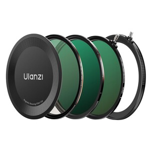 ULANZI - Ulanzi MF01 67mm 3-7 Stop VND & CPL & Black Mist Manyetik Hibrit Filtre Seti
