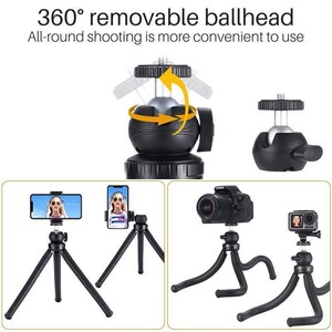 Ulanzi MT-07 Ahtapot Esnek Başlı Tripod 1511 - Thumbnail
