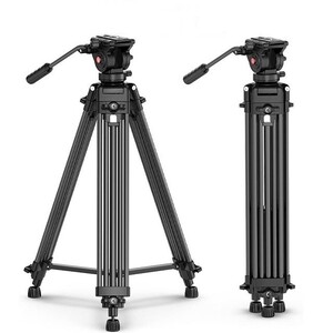 Ulanzi - Ulanzi MT-81 Alüminyum 360° Ball Head Kafa Video Tripod (1)