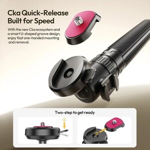 Ulanzi MT90 Quick Release Mini Tripod – Pocket 3 ve 4 Uyumlu - S027 - Thumbnail