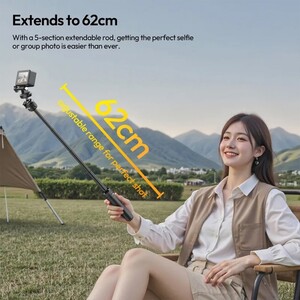 Ulanzi MT90 Quick Release Mini Tripod – Pocket 3 ve 4 Uyumlu - S027 - Thumbnail