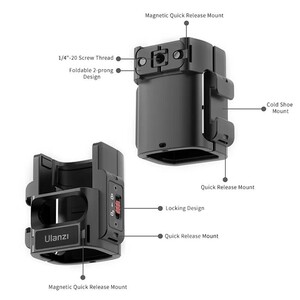 Ulanzi - Ulanzi PK-06 DJI Osmo Pocket 3 İçin Genişletme Adaptörü (1)