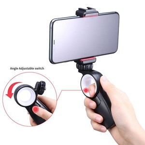 Ulanzi ST-Q7 Kit Vlog Monopod El Grip - Thumbnail