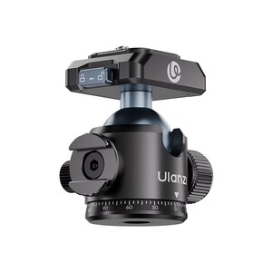 Ulanzi - Ulanzi T100 UKA Quick Release Ball Head Tripod Başlığı - C062