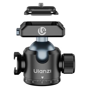 Ulanzi T100 UKA Quick Release Ball Head Tripod Başlığı - C062 - Thumbnail