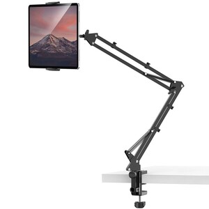 Ulanzi - Ulanzi T2 Çift Kollu Mikrofon Telefon ve Tablet Masa Standı