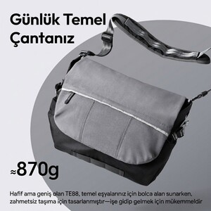 Ulanzi TE88 15L Profesyonel Fotoğraf Makinesi Omuz Çantası - B167 - Thumbnail