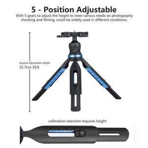 Ulanzi TT20 Uzayabilen Top Kafa Masaüstü Tripod (1237) - Thumbnail