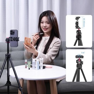Ulanzi - Ulanzi TT51 Alüminyum Alaşımlı Taşınabilir Tripod T089GBB1 (1)