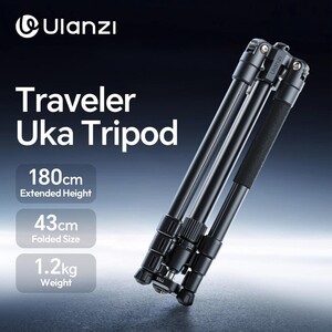Ulanzi TT53 Traveler Uka Quick Release Seyahat Tripodu - T093GBB1 - Thumbnail