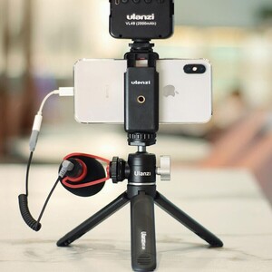 Ulanzi U-60 Vlog Top Kafa (Ball Head) Tripod Kafa - Thumbnail