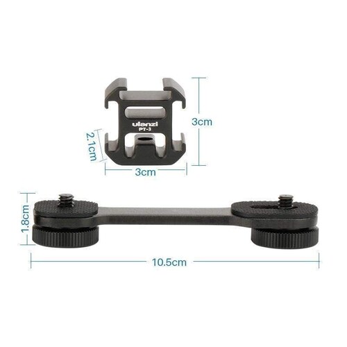 Ulanzi-U PT-3 Üçlü Metal Ayak Montaj Adaptörü 0897