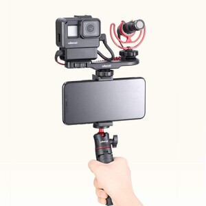 Ulanzi-U PT-8 Vlog Kamera için Plastik Kızak Mikrofon Işık Yuvası 1655 - Thumbnail