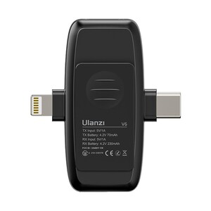 Ulanzi V6 3in1 Wireless Microphone - Thumbnail