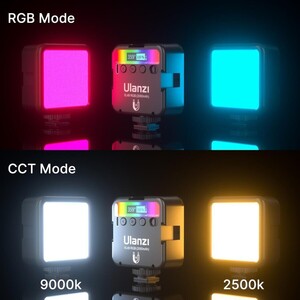 Ulanzi VL49 RGB Mini Led Vlogger Youtuber Işık (2287) - Thumbnail