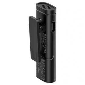 Ulanzi WM-10 Akıllı Telefon veya Tabletler için Kablosuz Klipsli Mikrofon (Lightning) - Thumbnail