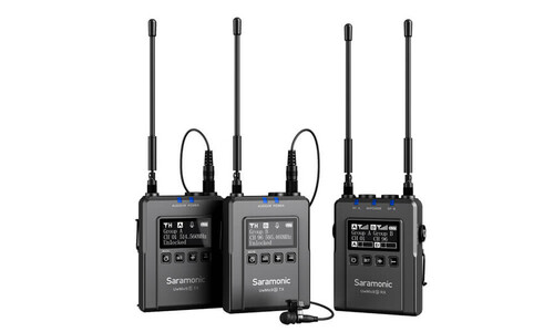 UwMic9S Kit2 (TX TX RX) Kablosuz Yaka Mikrofonu